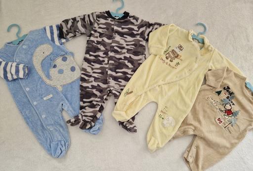 Buy & Sell Shard End Birmingham - Photos for Winter baby boy bundle sleepsuits 0-3 mths