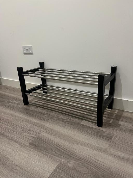 Buy & Sell East Ham East London - Photos for Shoe Rack - Black