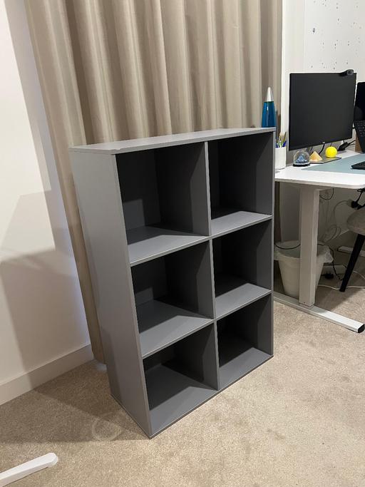 Buy & Sell Newham East London - Photos for Book Shelf with 3x Storage Cubes