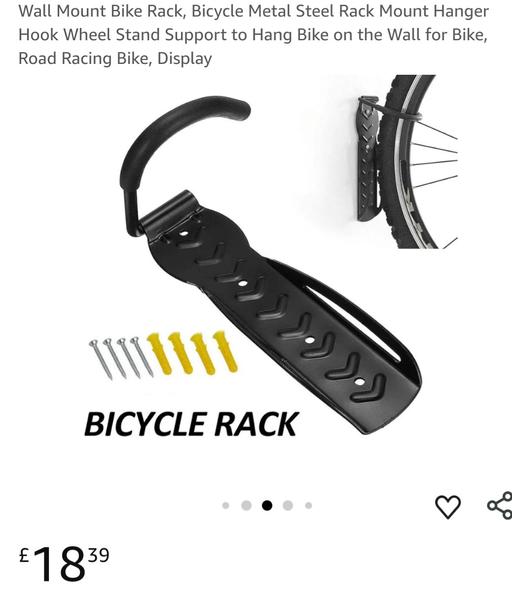 Buy & Sell Eccleston Saint Helens - Photos for Wall hung bike rack pair