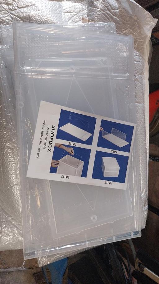 Buy & Sell Windle Saint Helens - Photos for Hard plastic shoe boxes x6