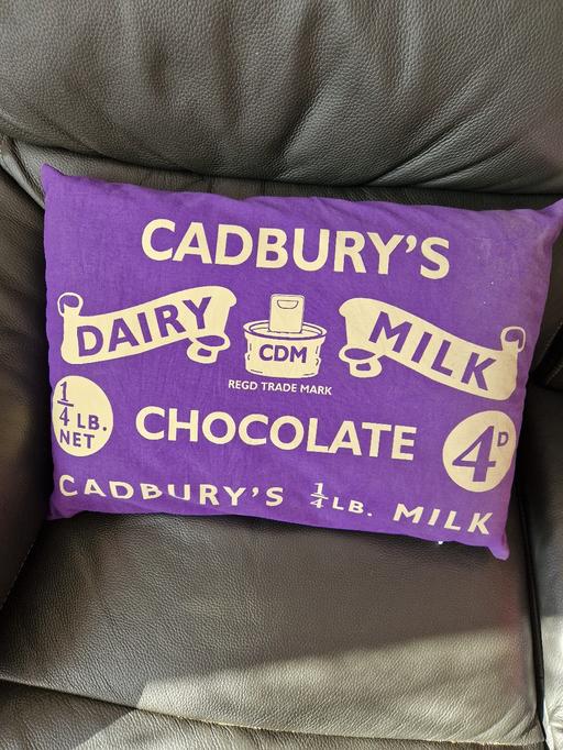 Buy & Sell Denington Industrial Estate North Northamptonshire - Photos for CADBURY DAIRY MILK CUSHION
