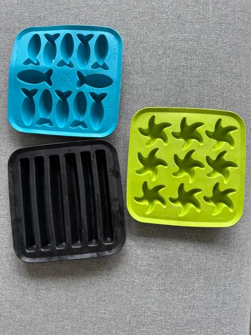 Buy & Sell Woolwich South East London - Photos for Ice cubes silicone molds x 3