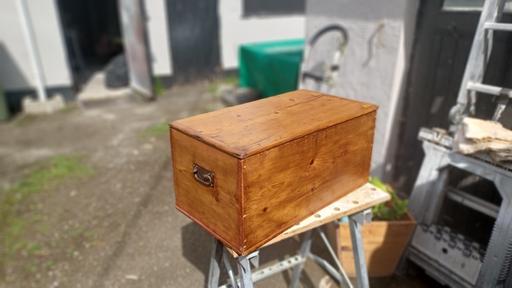 Buy & Sell Abergwyngregyn Gwynedd - Photos for Antique Pine Storage Box