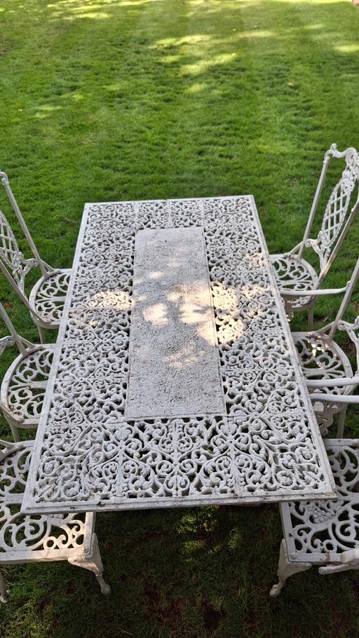 Buy & Sell Kennington South East London - Photos for metal garden chairs and table set
