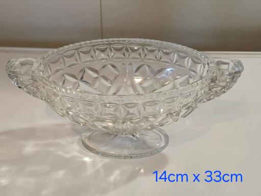 Buy & Sell Rhigos Rhondda Cynon Taf - Photos for vintage glass pedestal bowl