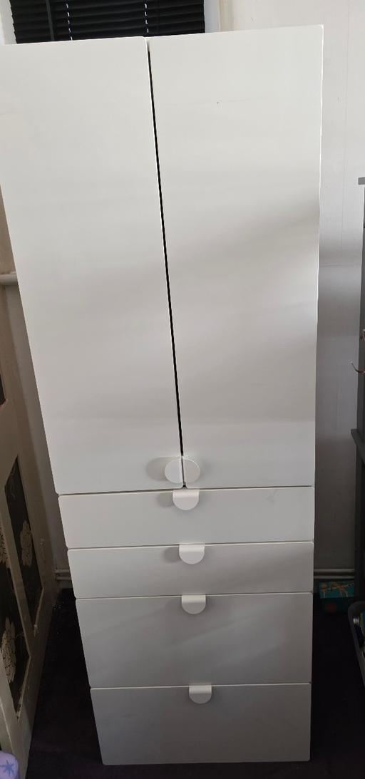 Buy & Sell Upper Clapton East London - Photos for Ikea kids wardrobe Smastad/Platsa