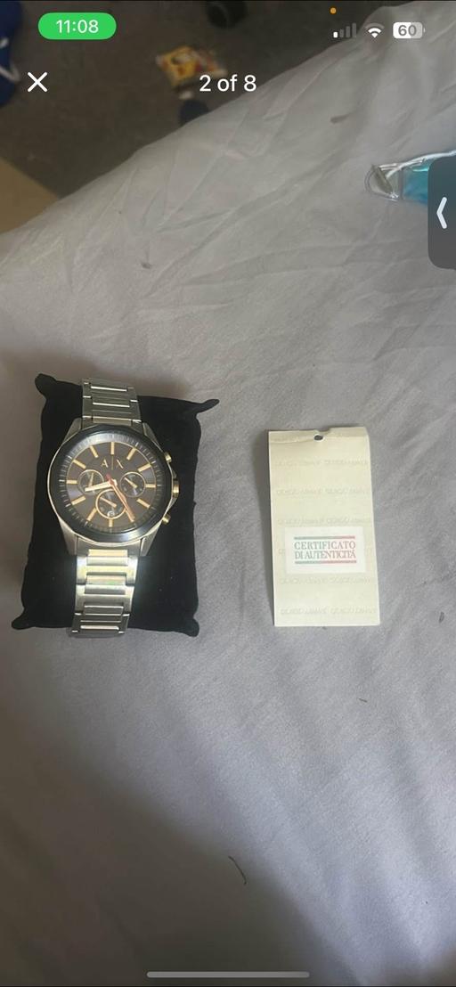Buy & Sell Bishops Cleeve Tewkesbury - Photos for Armani AX2614 stainless steel chromo watch