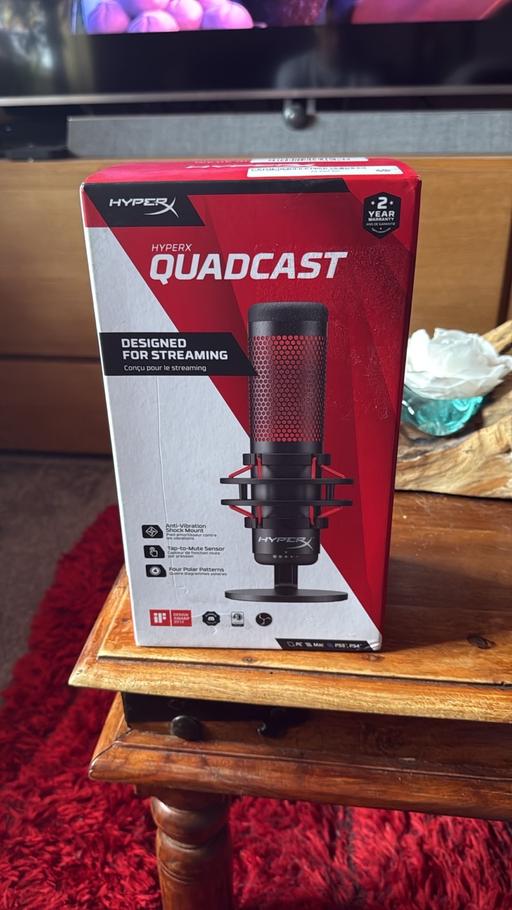 Buy & Sell Southfields South West London - Photos for HyperX QuadCast USB Condenser Microphone