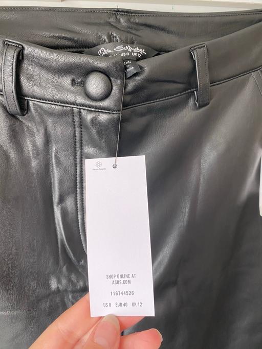 Buy & Sell Cranford Hounslow - Photos for Leather trousers Miss Selfridge