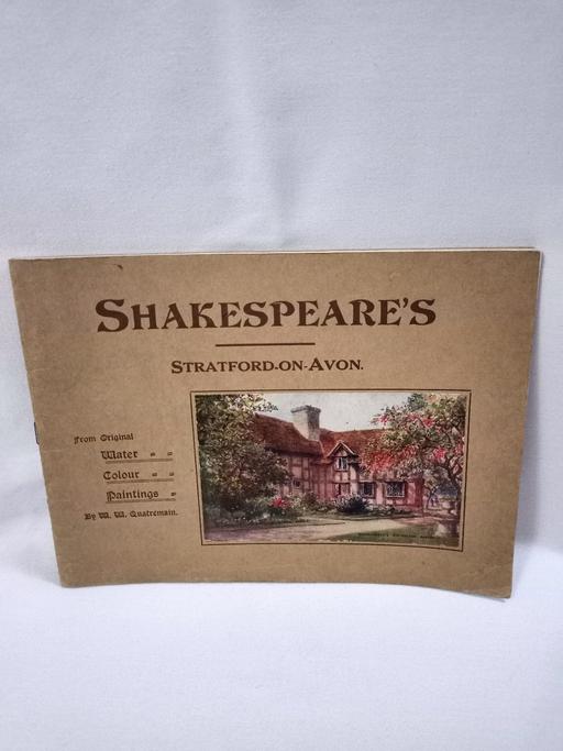 Buy & Sell Hall Green Birmingham - Photos for SHAKESPEARE'S STRATFORD-ON-AVON BOOK OF PRINT