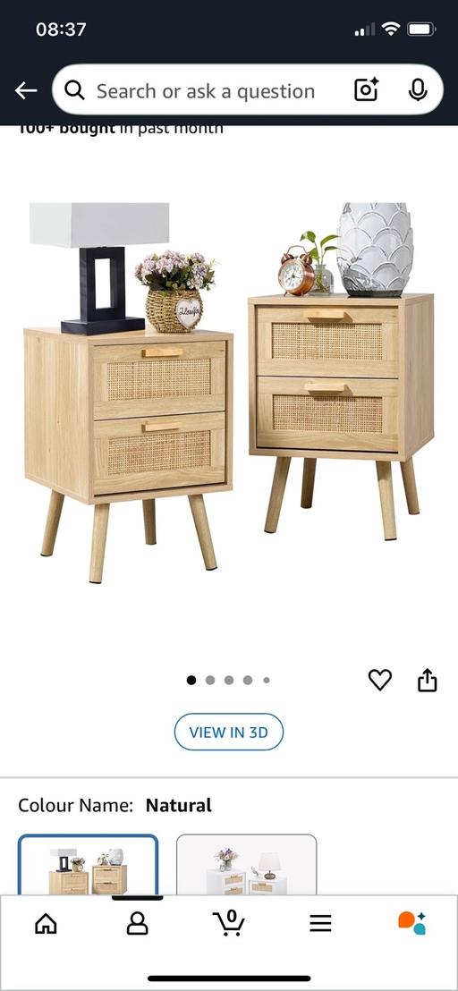 Buy & Sell Raynes Park South West London - Photos for Bedside table set 2 new in the box