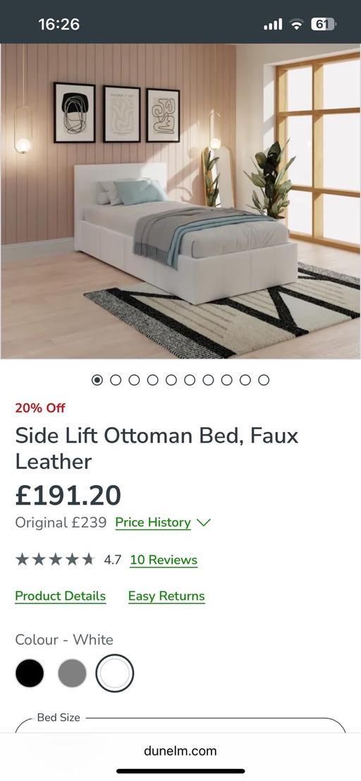 Buy & Sell Childwall Liverpool - Photos for Single ottoman bed