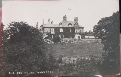 Buy & Sell Thatto Heath Saint Helens - Photos for Antique 1913 red house Hawarden postcard