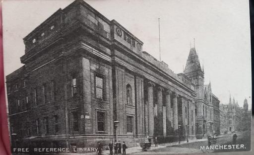Buy & Sell Thatto Heath Saint Helens - Photos for Antique 1920s Manchester library postcard