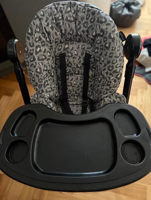 Buy & Sell Thornton Heath Croydon - Photos for My Babiie | Dani Dyer Black Leopard Highchair