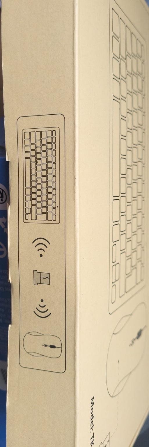 Buy & Sell Gun Hill North Warwickshire - Photos for Tecknet wireless white keyboard and mouse New
