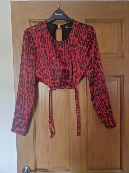 Buy & Sell East Gate Shopping Centre Gloucester - Photos for Zara leopard print satin style top