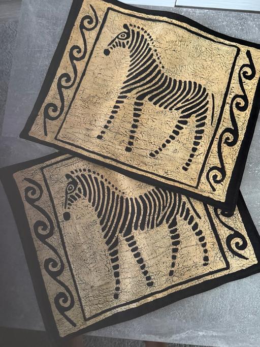 Buy & Sell Brent Park North West London - Photos for 2 African Print Placemats – New