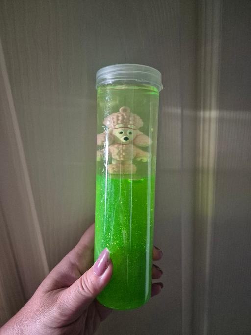 Buy & Sell Crumpsall Manchester - Photos for new Glitter & Clear Slime Tube With Figure