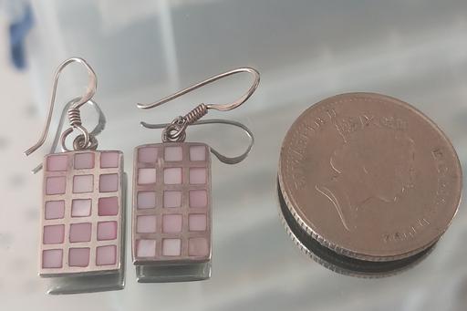 Buy & Sell Thatto Heath Saint Helens - Photos for Sterling silver inlaid mother pearl earrings