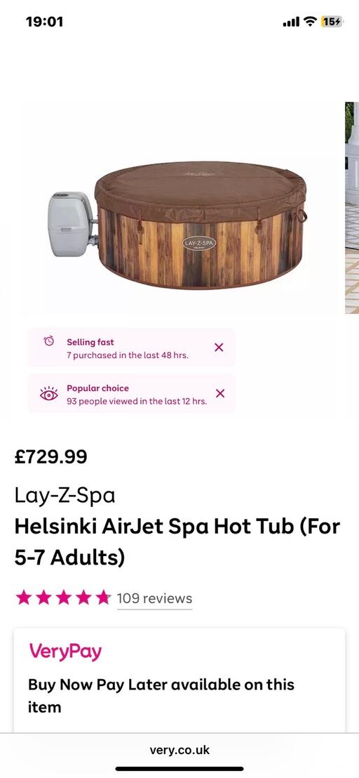 Buy & Sell Burton-on-Trent East Staffordshire - Photos for Lay z spa hot tub
