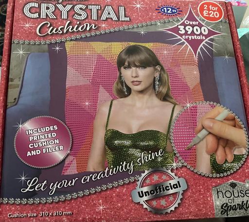 Buy & Sell Camp Hill Birmingham - Photos for Taylor swift crystal cushion or canvas kit
