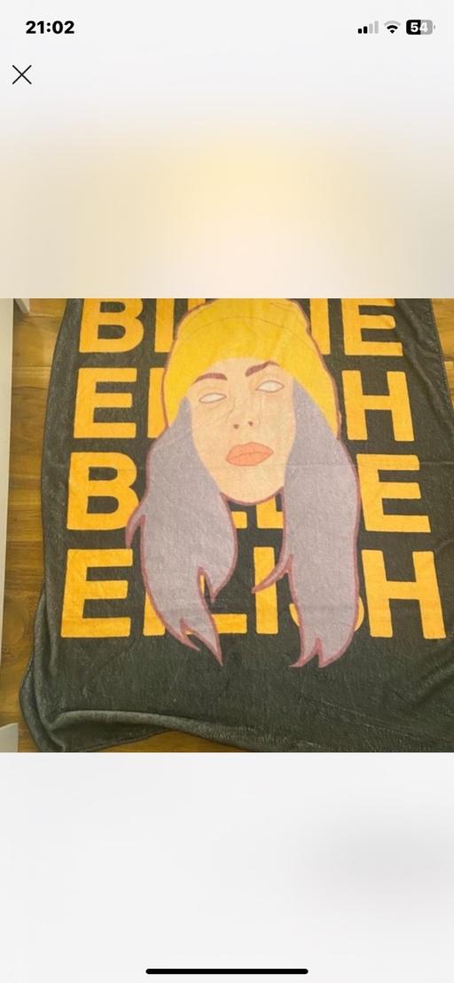 Buy & Sell Winch Wen Swansea - Wales - Photos for Billie eilish fleece blanket
