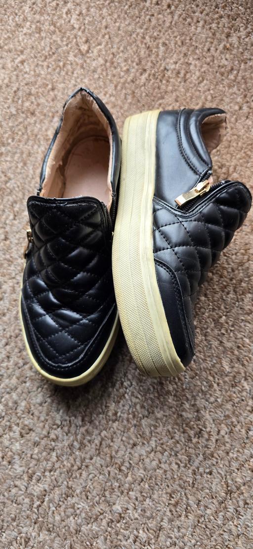 Buy & Sell Beeston Park Leeds - Photos for A New Day Women's Black Quilted Shoes