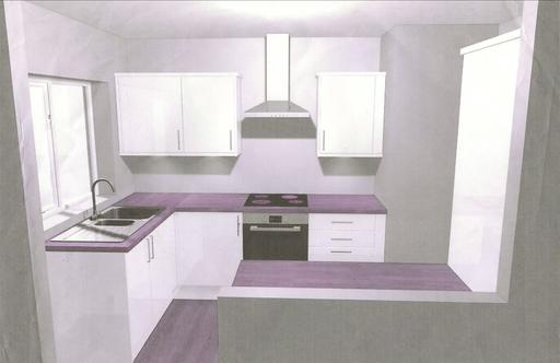 Buy & Sell Chorlton Cum Hardy Manchester - Photos for Brand New Kitchen - White Gloss & Appliances