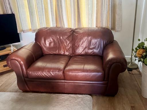 Buy & Sell Eastern Green Coventry - Photos for Brown leather sofa