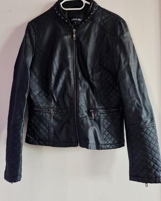 Buy & Sell Liverpool Knowsley - Photos for BNWOT Urban Mist Black Faux Leather Jacket