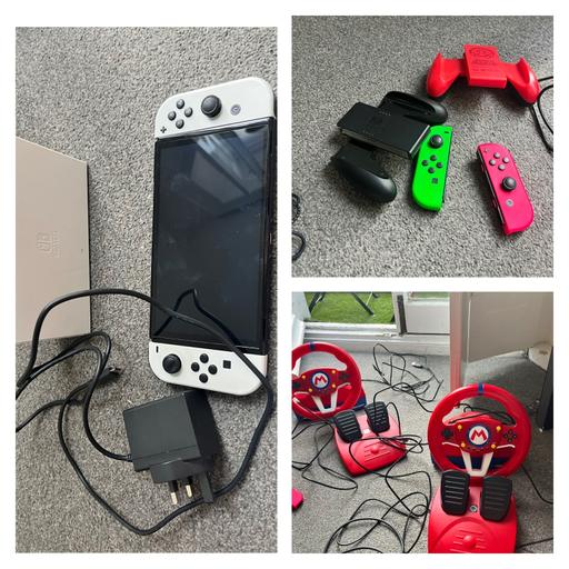 Buy & Sell Sark Guernsey - Photos for Oled white Nintendo switch THIS IS A BUNDLE