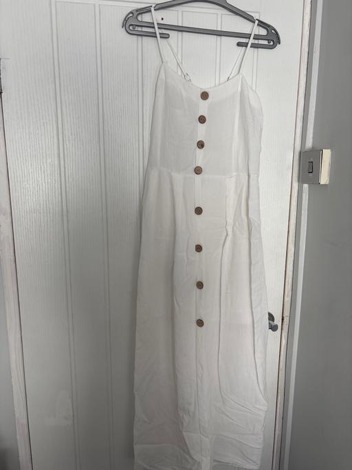 Buy & Sell Knowsley Industrial Park Knowsley - Photos for White summer maxi dress with buttons