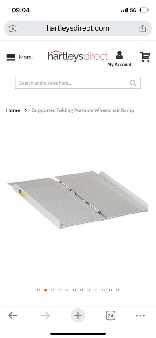 Buy & Sell Dartford Kent - Photos for 2ft folding wheelchair ramp
