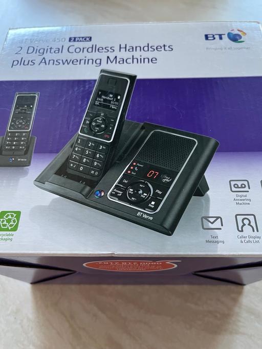 Buy & Sell Netherton Dudley - Photos for 2 DIGITAL CORDLESS LANDLINE PHONES
