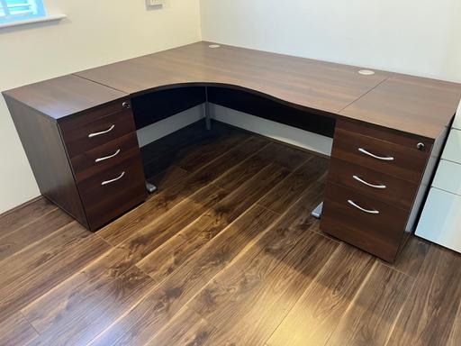 Buy & Sell Tarleton West Lancashire - Photos for Large desk and 2 drawer units great condition