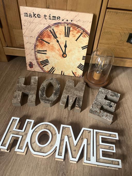 Buy & Sell Conisbrough Doncaster - Photos for Wood home light up items bargain bundle
