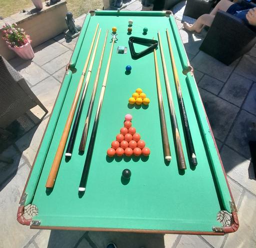 Buy & Sell Rowley Village Sandwell - Photos for 6ft by 3ft Folding Snooker/Pool Table