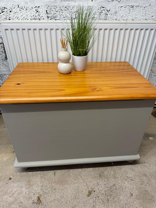 Buy & Sell Hoobrook Wyre Forest - Photos for Pine blanket box ottoman