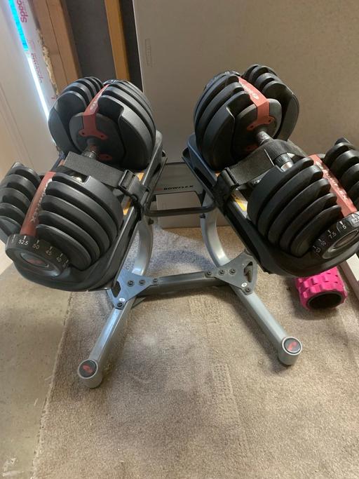 Buy & Sell Old Snydale Wakefield - Photos for Bowflex dumbbell set with stand