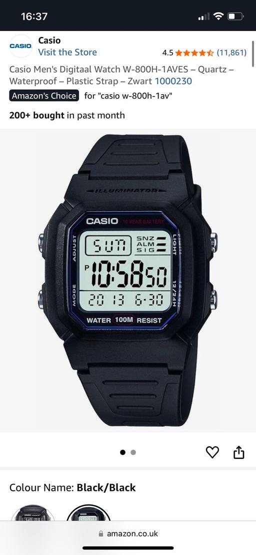 Buy & Sell Bayswater West London - Photos for Casio Digital Watch 3240 W-800H