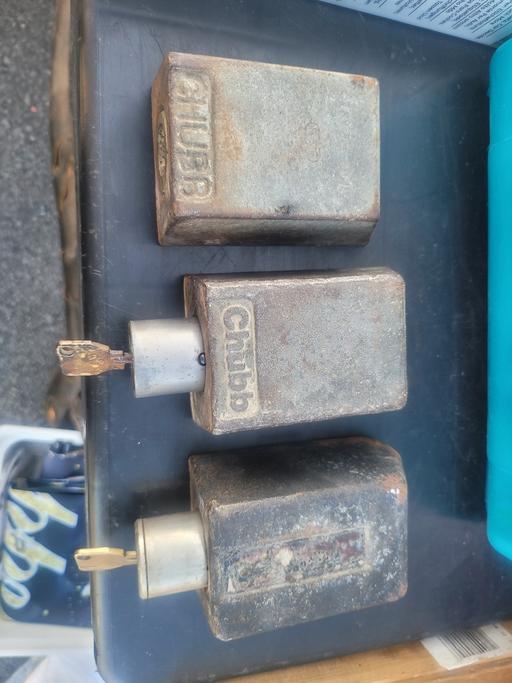 Buy & Sell Horwich Bolton - Photos for chubb padlocks x 3