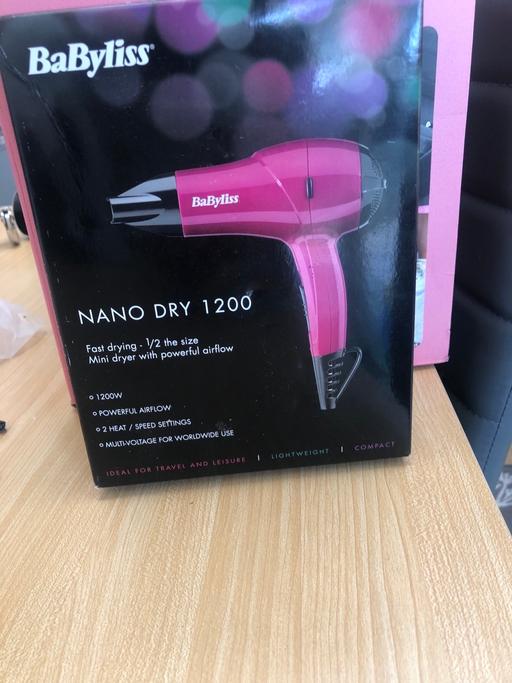 Buy & Sell Shirley Solihull - Photos for Nano dry 1200 hairdryer- Brand new in box