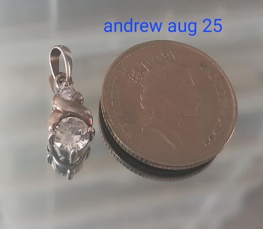 Buy & Sell Thatto Heath Saint Helens - Photos for Small sterling silver cubic zirconia pendant