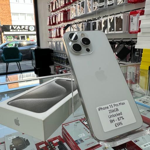 Buy & Sell Sutton Coldfield Birmingham - Photos for iPhone 15 Pro Max 256GB Unlocked