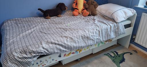 Buy & Sell Allenton Derby - Photos for IKEA slakt bed with under bed storage