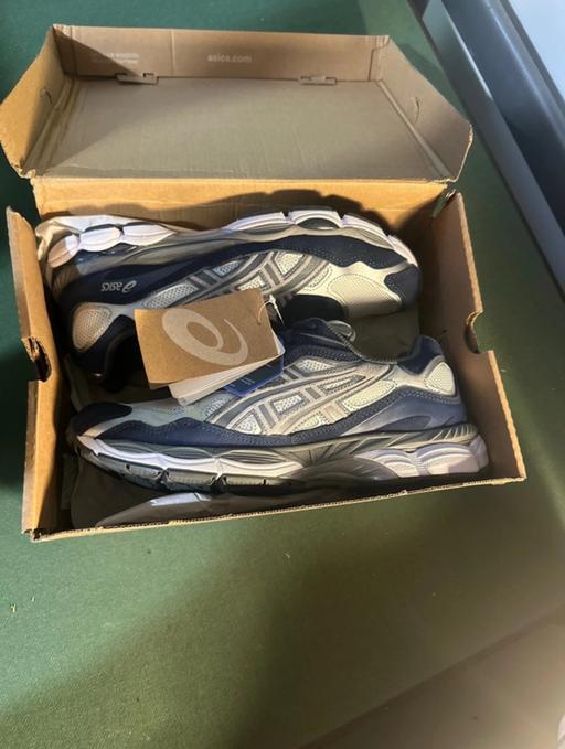 Buy & Sell Park Hill Sheffield - Photos for ASICS GEL NYC dark blue/grey