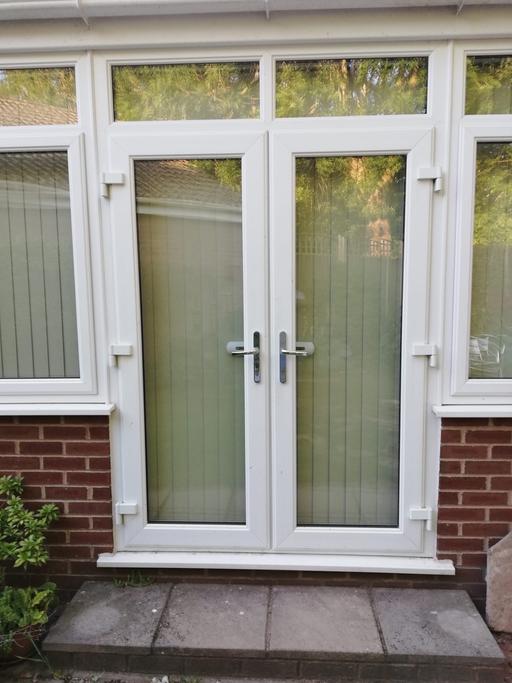 Buy & Sell Runcorn Halton - Photos for White double UPVC doors. 1600mm x 2370mm