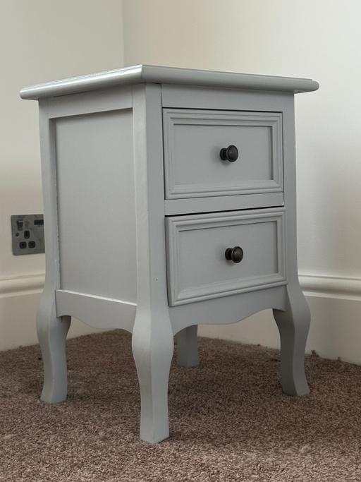 Buy & Sell Shinfield Reading - Photos for 2x wooden grey bedside tables